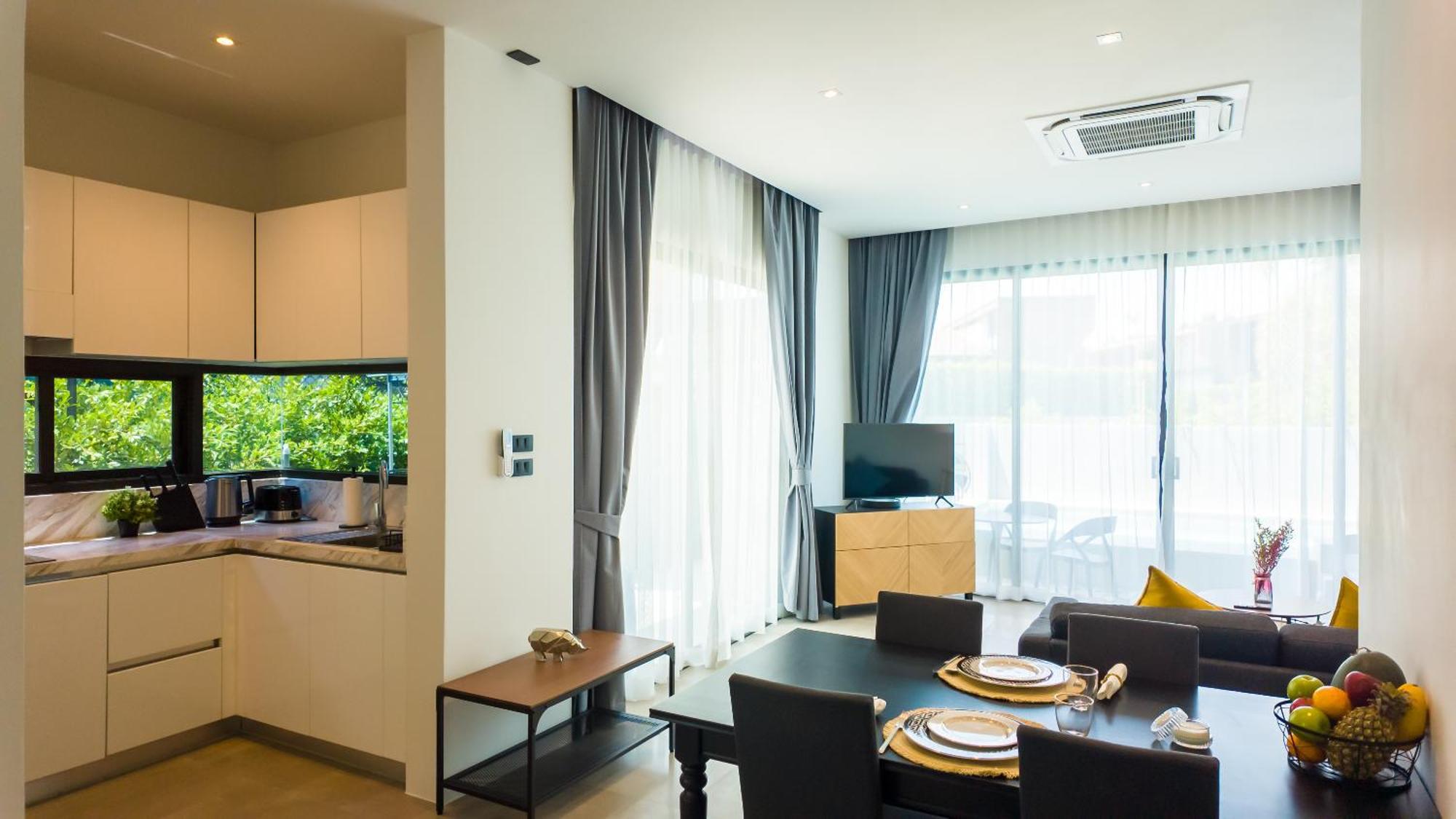 The Cozy Private Pool Villa Ban Suan  Exterior photo