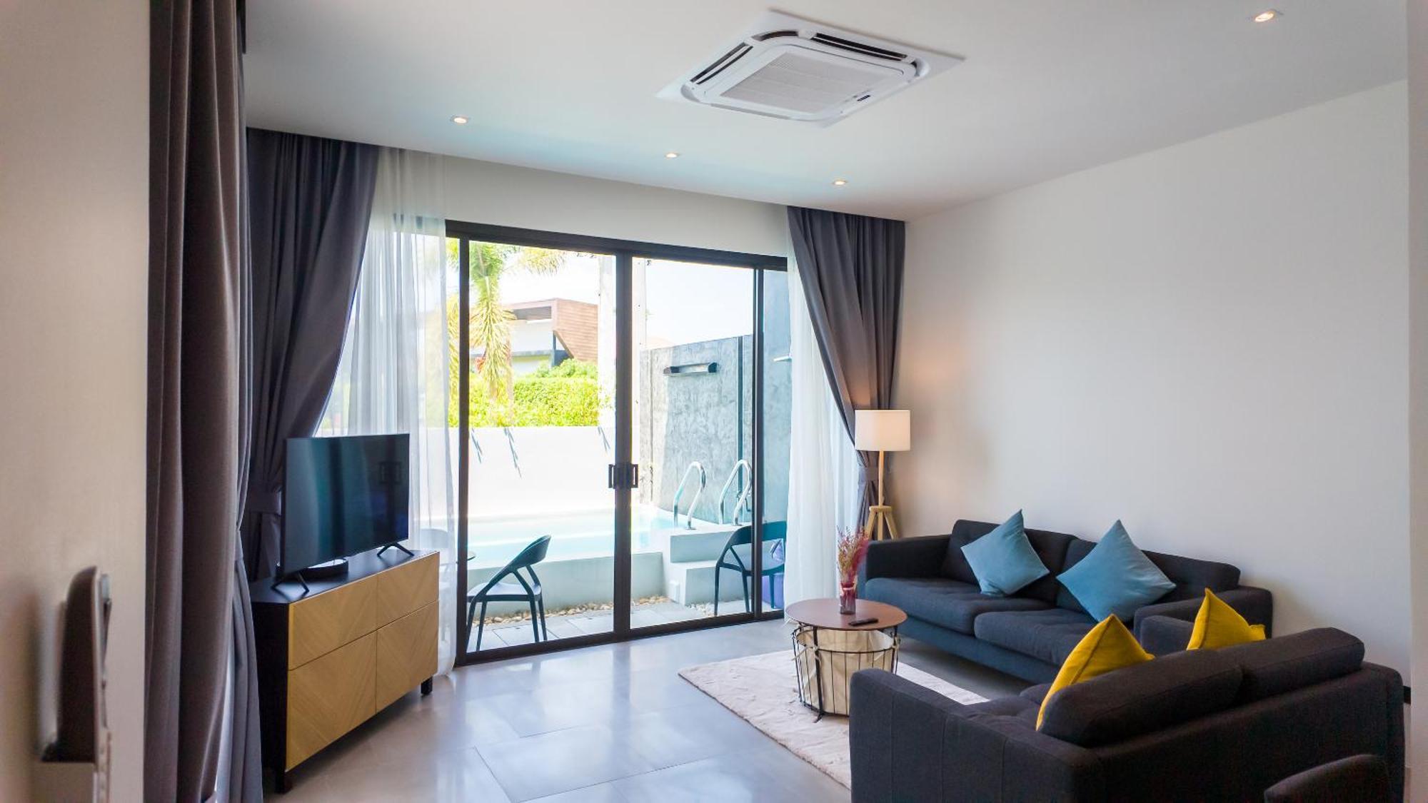 The Cozy Private Pool Villa Ban Suan  Exterior photo