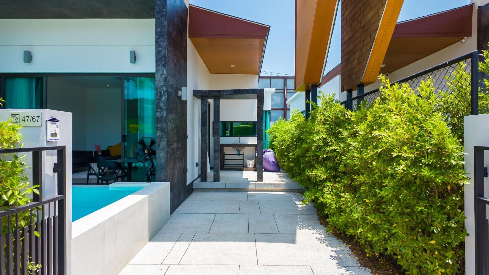 The Cozy Private Pool Villa Ban Suan  Exterior photo